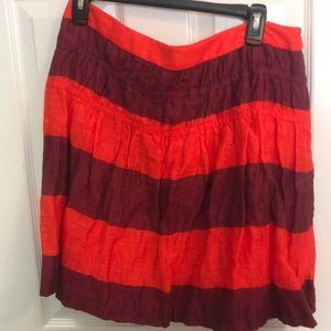 Fun colored skirt!